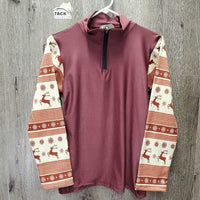 LS Shirt, zipper "reindeer" *new
