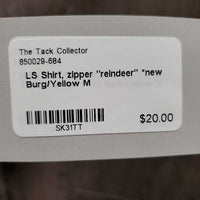 LS Shirt, zipper "reindeer" *new
