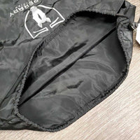 Nylon Helmet Bag, drawstring *xc, clean, mnr hair

