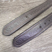 Nylon Lined Stirrup Leathers *gc/fair, creases, rubs, mnr dents, scrapes, mismatched
