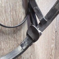 Rsd Bridle, Narrow Braided Reins *vgc, clean & mnr dirt?film, loose keepers

