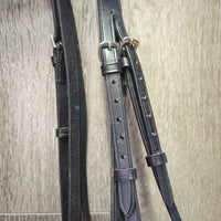 Rsd Bridle, Narrow Braided Reins *vgc, clean & mnr dirt?film, loose keepers
