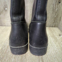 Fashion?Country Boots, tassles, Outside Zippers, Punched Top & Seams *like new, mnr scratches
