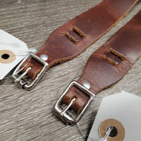 Pr Soft Leather Jodhpur - Garter Straps *vgc, mnr rubs, scrapes, creases
