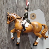 Tree Ornament "Dressage Horse & Rider *xc

