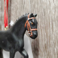 Tree Ornament "Dressage Horse" *gc, broken/repaired leg