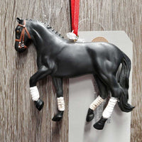 Tree Ornament "Dressage Horse" *gc, broken/repaired leg