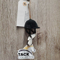 Tree Ornament "Riding Hat & Gloves" *xc, mnr dust
