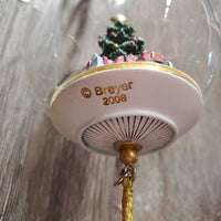 Collectible Tree Ornament "My First Pony Glass Globe", 2018, box *new
