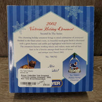 Collectible Tree Ornament "Victorian Holiday Ornament", 2002, Box *new
