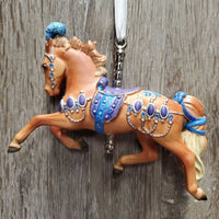 Collectible Tree Ornament "Noble Gem Prancer Carousel" 2010, box *new, box scrapes
