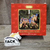 Collectible Tree Ornament "Noble Gem Prancer Carousel" 2010, box *new, box scrapes
