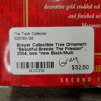 Collectible Tree Ornament "Beautiful Breeds: The Friesian" , 2004, box *new
