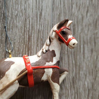 Collectible Tree Ornament "A Pony For Christmas" *vgc, box
