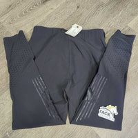 Euro Seat Breeches *gc, faded, mnr undone stitching, seam puckers, snags & rubs, pulled seat seam
