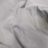Side Zip Euroseat Breeches *gc, faded, seam puckers, seat: discolored, rubs & pills, pulled seat & leg seams, v.hairy velcro
