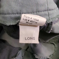 Side Zip Euroseat Breeches *gc, faded, seam puckers, seat: discolored, rubs & pills, pulled seat & leg seams, v.hairy velcro
