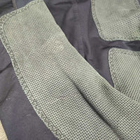 Full Seat Riding Tight Breeches, grips, Pull on *gc/fair, undone stitching, older?, rubs, stains, frays, faded
