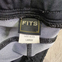 Full Seat Riding Tight Breeches, grips, Pull on *gc/fair, undone stitching, older?, rubs, stains, frays, faded
