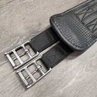 Neoprene Nylon Web Girth, 1x els *vgc, clean, seams: mnr hair & residue
