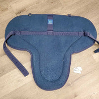 Fleece Bareback Pad, 26" Fleece Girth *vgc/xc, clean, hair, mnr rubs & clumps
