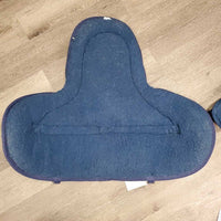 Fleece Bareback Pad, 26" Fleece Girth *vgc/xc, clean, hair, mnr rubs & clumps
