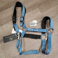 Mesh Padded Nylon Halter, adj, snap, tag, bag *new
