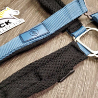 Mesh Padded Nylon Halter, adj, snap, tag, bag *new
