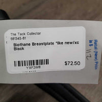 Biothane Breastplate *like new/xc
