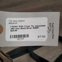 1 Nylon Web Cross Tie, adjustable *like new
