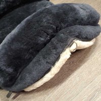 "Iberica Plus" Sheepskin Bareback Pad, raised ends, Carry/Storage Bag *like new, v.mnr dust, older?
