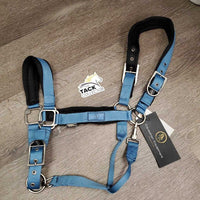 Mesh Padded Nylon Halter, adj, snap, tag, bag *new
