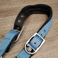 Mesh Padded Nylon Halter, adj, snap, tag, bag *new
