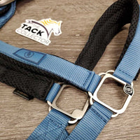 Mesh Padded Nylon Halter, adj, snap, tag, bag *new
