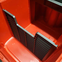 Plastic Grooming Box - Step Stool Lid, divider, tray, open side storage *vgc, clean, mnr scuffs