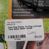 Plastic Tie Ring, package *new
