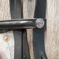 Rsd Bridle, Braided Reins *vgc, mnr dirt, rubs & dents, older?, tight keeper
