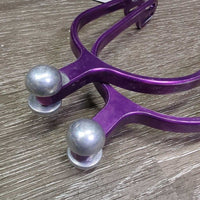 Pr Roller Ball Spurs *gc, scuffs, rubs, faded
