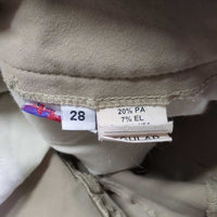 Euroseat Breeches *vgc, seam puckers, snags, seat: puckers, pulls, mnr discolored
