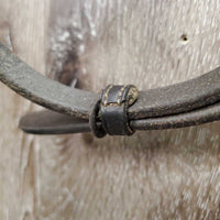 FS Rsd Padded Figure 8 Monocrown Bridle *gc, clean, creases, mnr film, rubs, residue & dents
