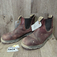 150th Anniversary Blundstone Boots, Pull On *gc, dirt, scuffs, rubs, stain
