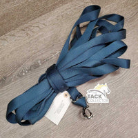Soft Nylon Web Lunge Line, loop handle, removeable snap end *vgc, clean & mnr dirt

