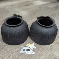 Rbbed Rubber Bell Boots, Pull On gc, clean, faded, rubs, scratches

