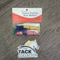 16 Rubber Rein Markers, bag *new
