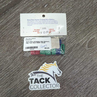 16 Rubber Rein Markers, bag *new
