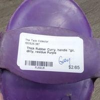 Thick Rubber Curry, handle *gc, dirty, residue, marker
