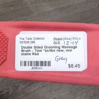 Double Sided Grooming Massage Brush - Tool *xc/like new, mnr stains
