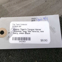 Tiger's Tongue Horse Groomer, bag *like new/xc, mnr hairy, clean
