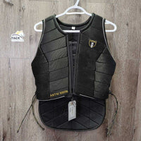 Safety Vest *vgc, mnr hair, dirt, BROKEN ZIPPER
