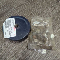 Cork Kit: Rubber Safety Tap, wrench, magnetic tray, cork cleaner tool, cotton plugs, box, 30 corks *vgc, clean - rusty & dirt
